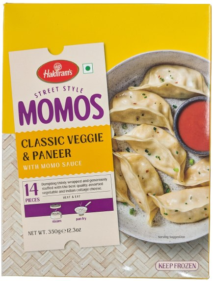 HR CLASSIC VEG & PANEER  MOMO 14PC