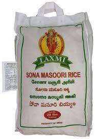 LAXMI ORGANIC SONA MASOORI RICE 10LB